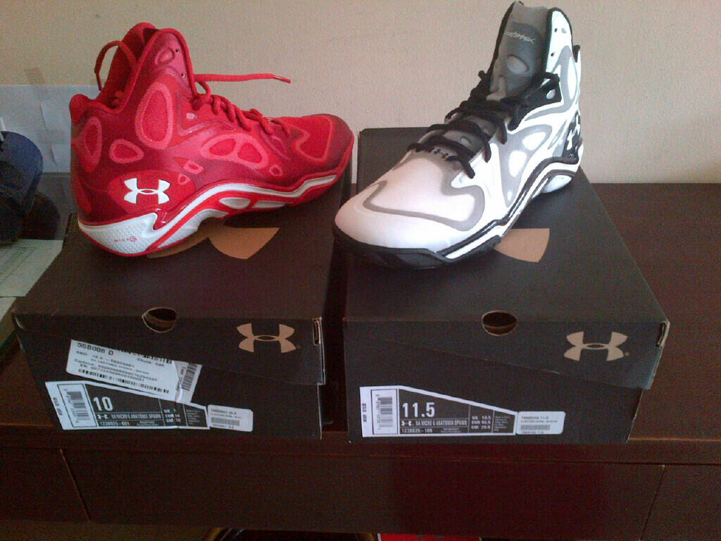 Sepatu basket Under Armour Anatomix Spawn (semua size )