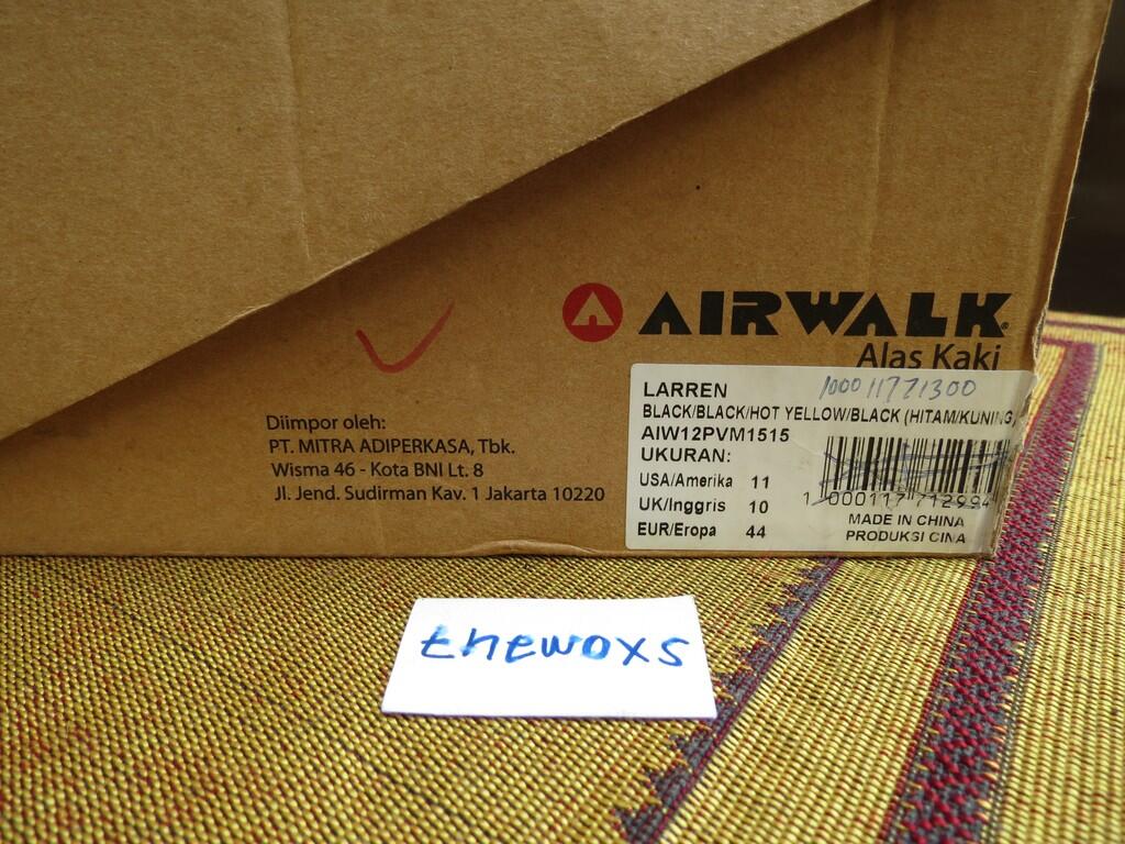 Terjual Jual Airwalk  Larren Sepatu  Tinggi  Desain Old 