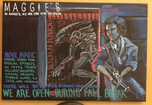 Masih jaman gambar di kanvas ? liat nih gambar keren di papan tulis !