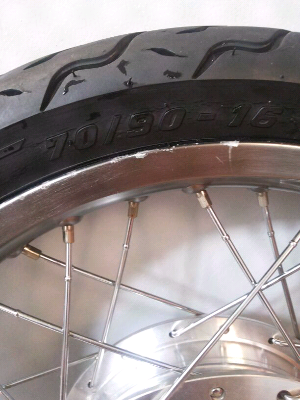 WTS VELG TK 16 SEPAKET warna titanium eks XEON