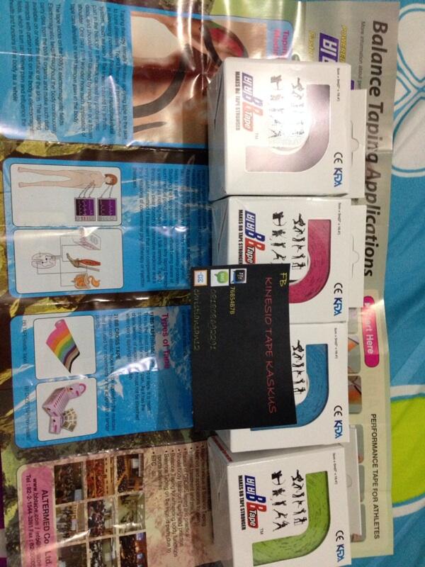 Kinesio tape kinematics / bb tape