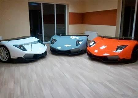 MEJA KERJA SUPER MEWAH ALA LAMBORGINI