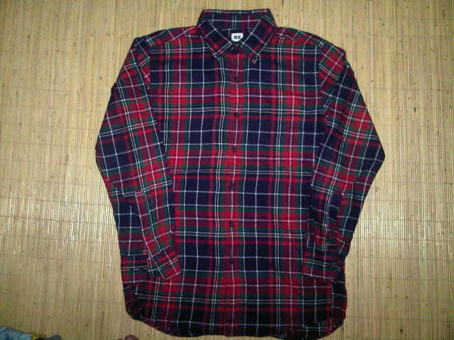 Flannel Uniqlo dan Chambray (SUPER LIKE NEW)