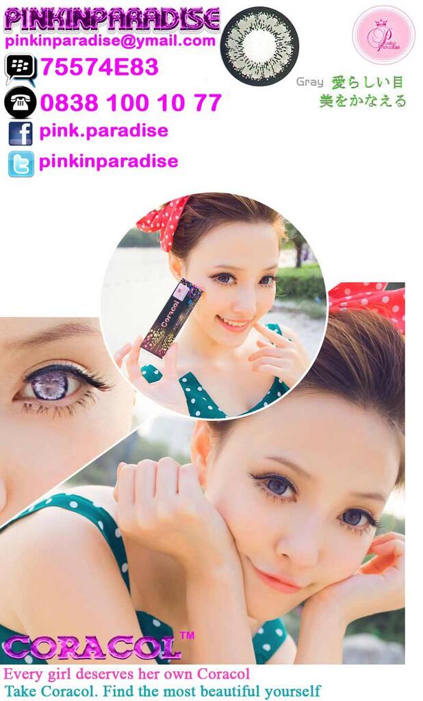 ♥ Pinkinparadise™ VALENTINE PROMO ♥ Soft Lens Contact Lens ♥GRATIS ONGKIR & LENSCASE♥