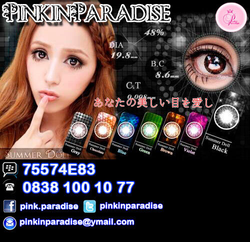 SUMMER DOLL® JAPAN Pinkinparadise™ Contact Lens - Soft Lens - Softlens