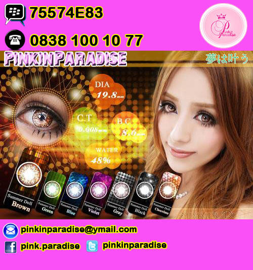 SUMMER DOLL® JAPAN Pinkinparadise™ Contact Lens - Soft Lens - Softlens