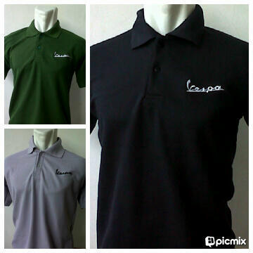 jual polo shirt produk lokal (VESPA,RALPHLAUREN,SUPERMAN)