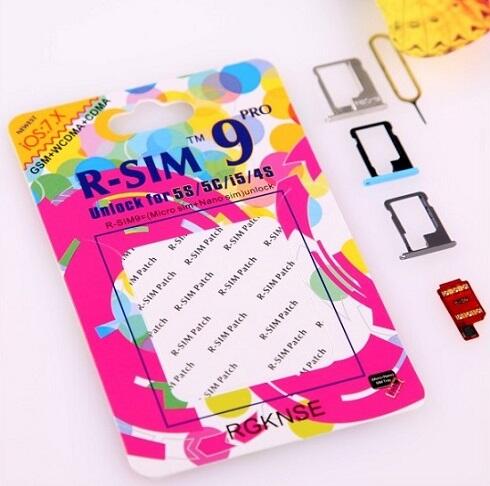 R sim 9 Pro unlock for iphone 4s / 5 / 5c / 5s Gratis Pemasangan C.o.D