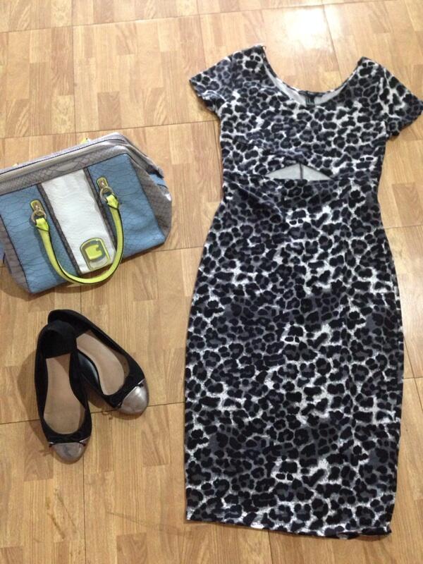 Jual Leopard Dress Forever 21 Ukuran M