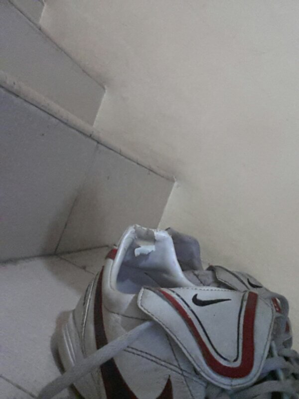 jual sepatu futsal tiempo mystic warna putih ukuran 41 ori