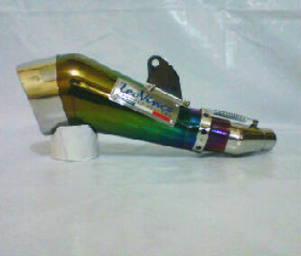 Knalpot Racing Leo Vince Cobra Warna Pelangi slip on