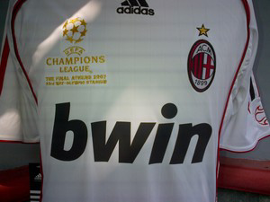 Jersey Retro AC Milan away 2007 Final UCL