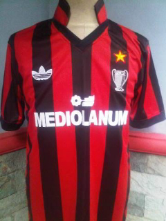 Jersey Retro AC Milan 1990 Mediolanum