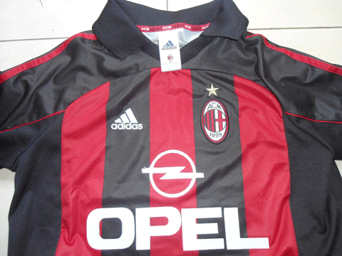 Jersey Retro AC Milan 2001