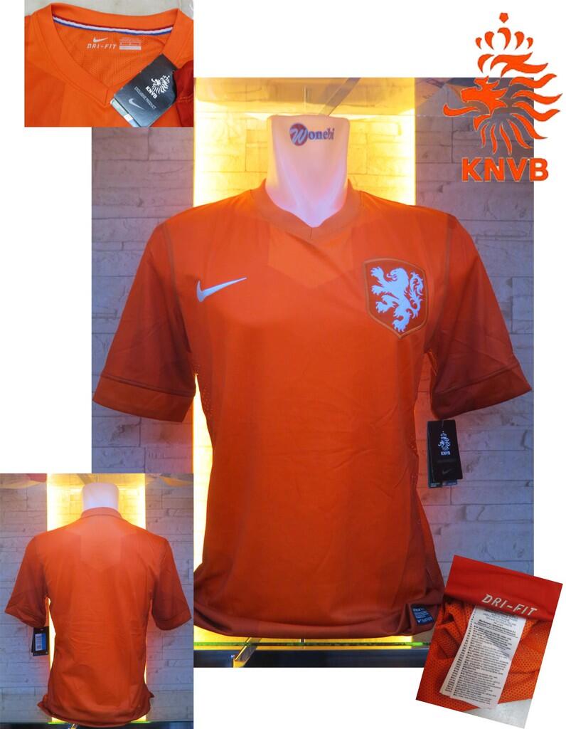 JERSEY NETHERLAND WORLD CUP 2014 HOME-AWAY NEW OFFICIAL GO