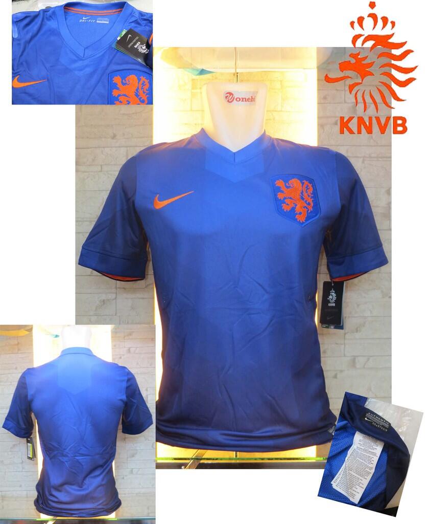 JERSEY NETHERLAND WORLD CUP 2014 HOME-AWAY NEW OFFICIAL GO