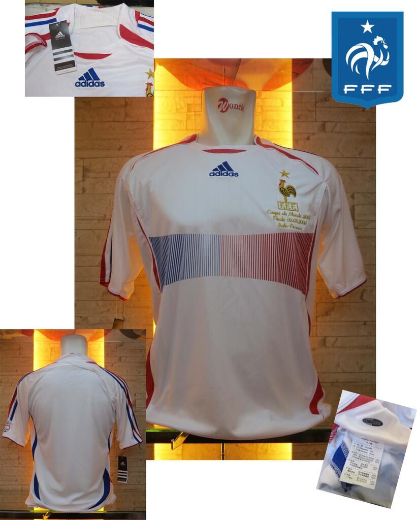 JERSEY FRANCE FINAL WORLD CUP 2006 RETRO