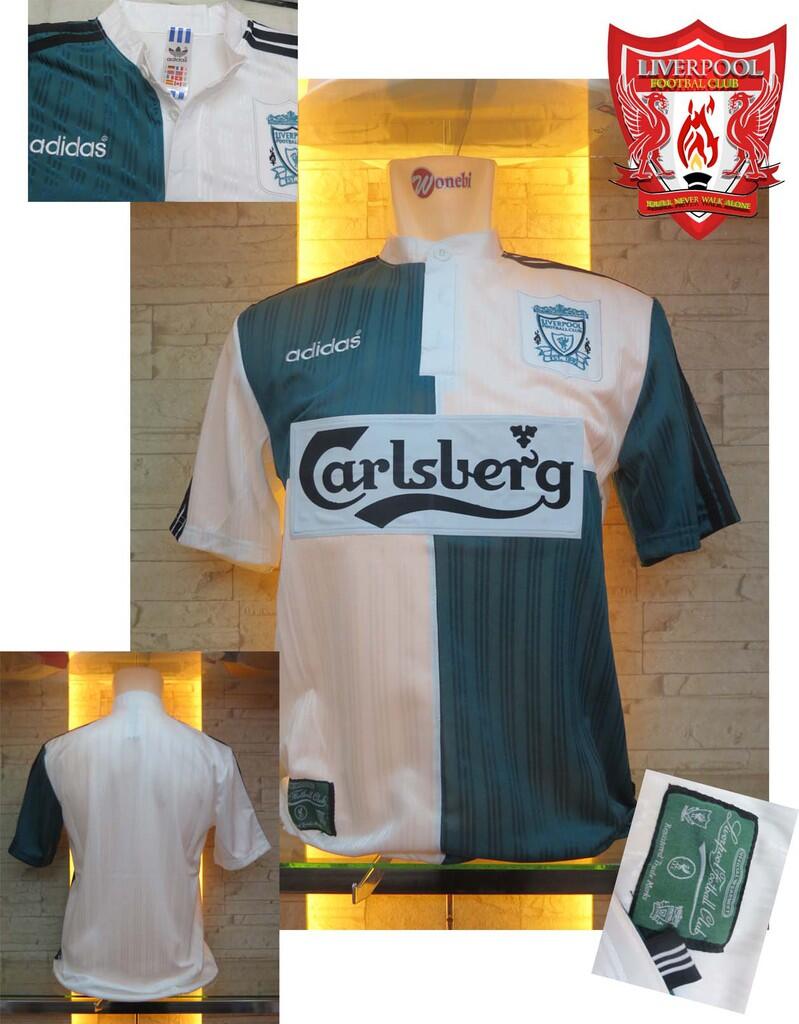 JERSEY LIVERPOOL AWAY 1995 RETRO