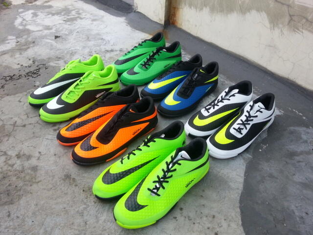 Sepatu Futsal NIKE HYPER VENOM PHELON/PHANTOM BIRU HITAM HIJAU KUNING PINK WC NEYMAR