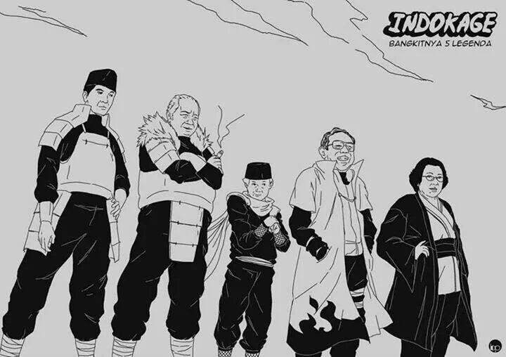 Ternyata pemimpin Indo &amp; Konohagakure punya banyak persamaan, Naruto Lover masuk !!