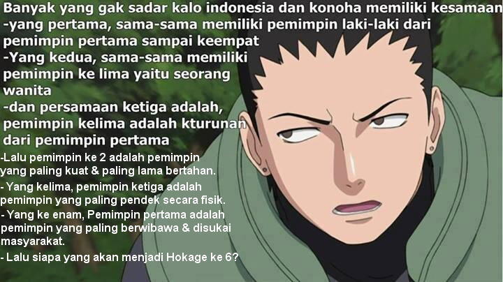 Ternyata pemimpin Indo &amp; Konohagakure punya banyak persamaan, Naruto Lover masuk !!