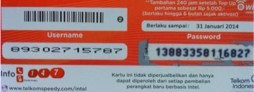 [SHARE] VOUCHER GRATIS @WIFI.ID / SPEEDY INSTAN (DAPET DARI I*TEL)