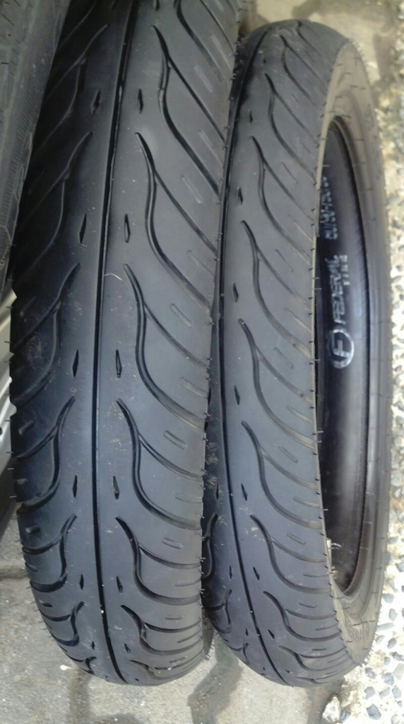 Ban Federal 80/90 & 90/90 R14 98,5% bkn FDR/Battlax/IRC/Corsa