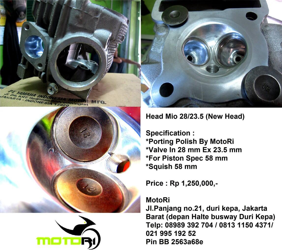 Head Mio 28/23 (Head Baru)