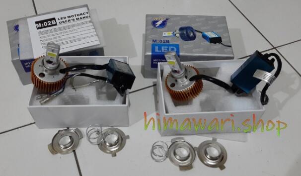 Sale! Lampu Headlamp LED dual beam hi-lo warna putih
