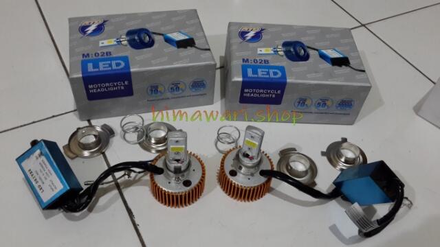 Sale! Lampu Headlamp LED dual beam hi-lo warna putih