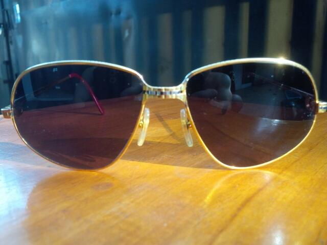 KACAMATA VINTAGE CARTIER PANTHERE MEDIUM 59/16 FULL ORIGINAL SUNGLASSES