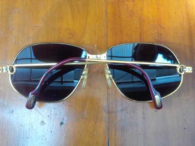 KACAMATA VINTAGE CARTIER PANTHERE MEDIUM 59/16 FULL ORIGINAL SUNGLASSES