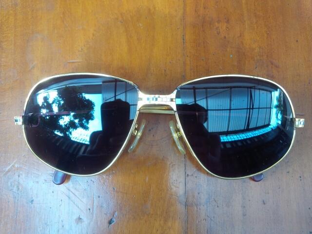KACAMATA VINTAGE CARTIER PANTHERE MEDIUM 59/16 FULL ORIGINAL SUNGLASSES