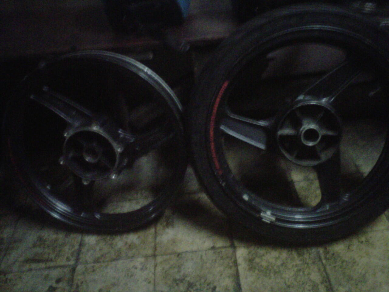 Velg Ninja R dan RR Asli Copotan Motor