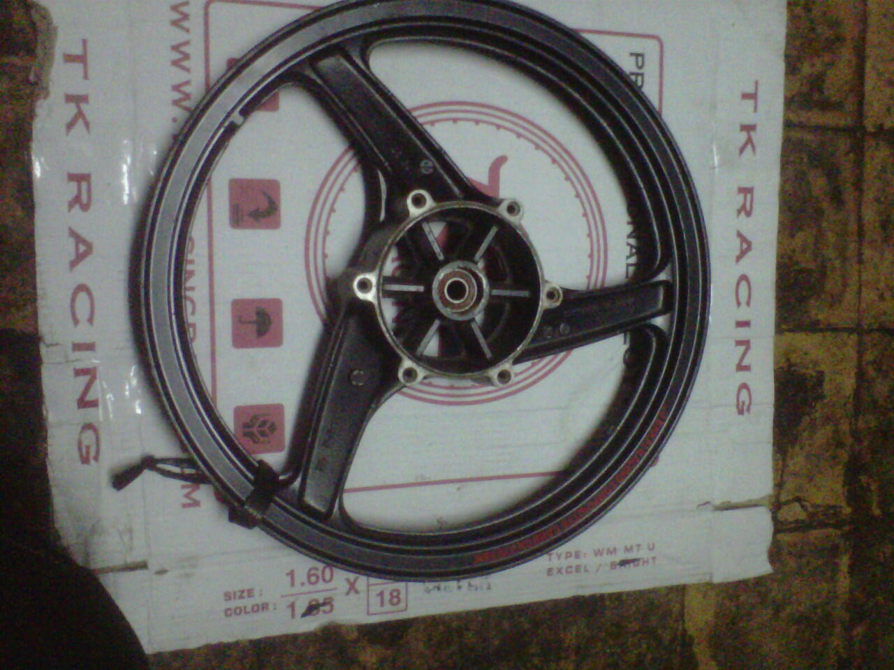 Velg Ninja R dan RR Asli Copotan Motor