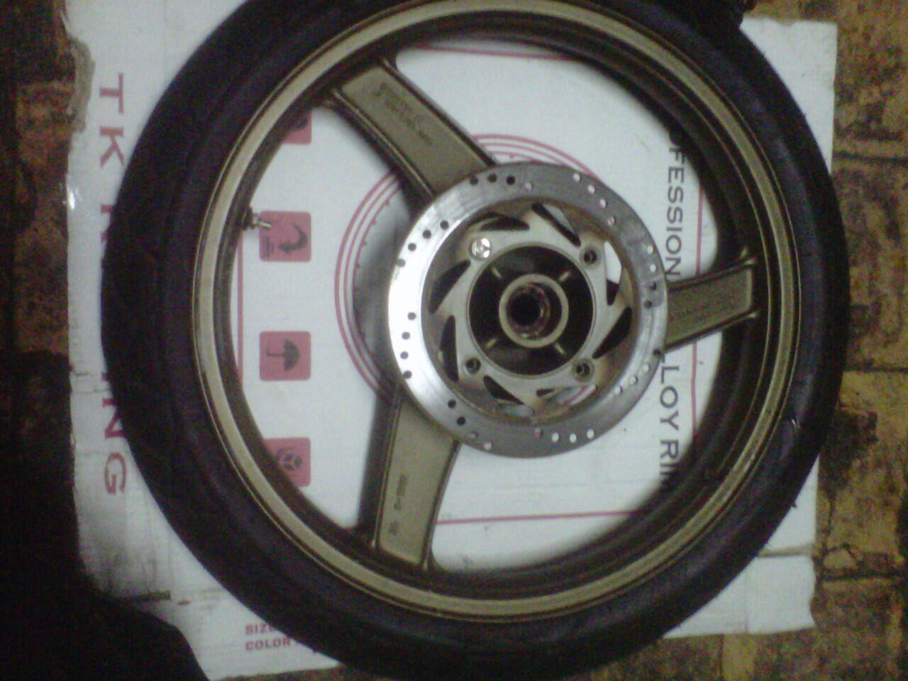 Velg Ninja R dan RR Asli Copotan Motor