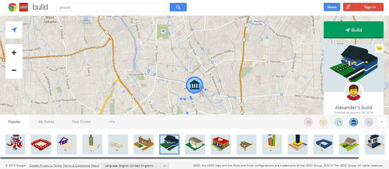 Asyiknya Bermain Lego Gratis di Google Chrome