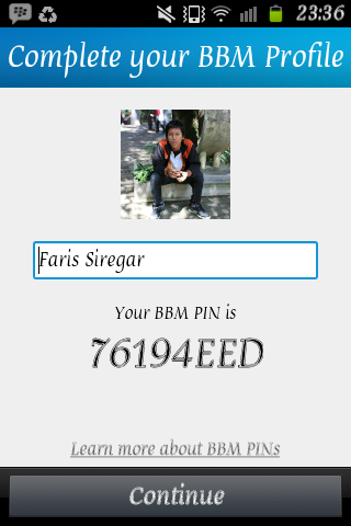 BBM for Gingerbread