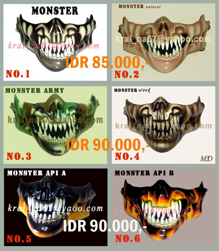 MASKER3D Original Lengkap. Awas Beredar Barang Tiruan Harga Murah