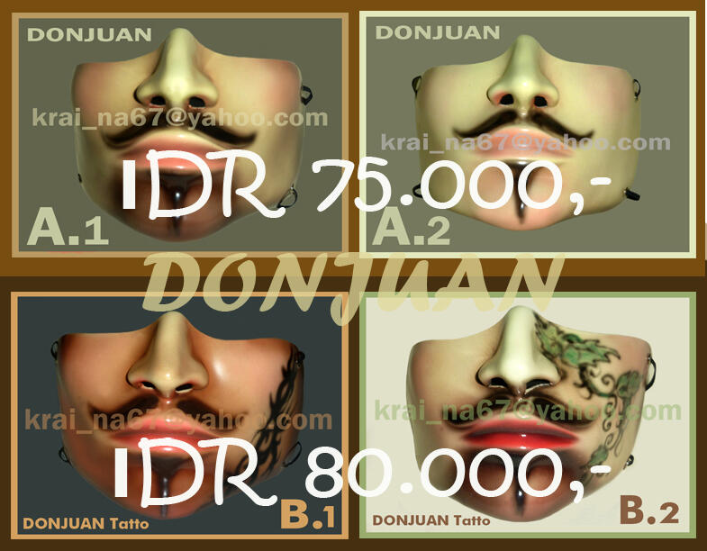 MASKER3D Original Lengkap. Awas Beredar Barang Tiruan Harga Murah