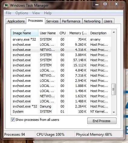 Cara menghilangkan svchost.exe ?