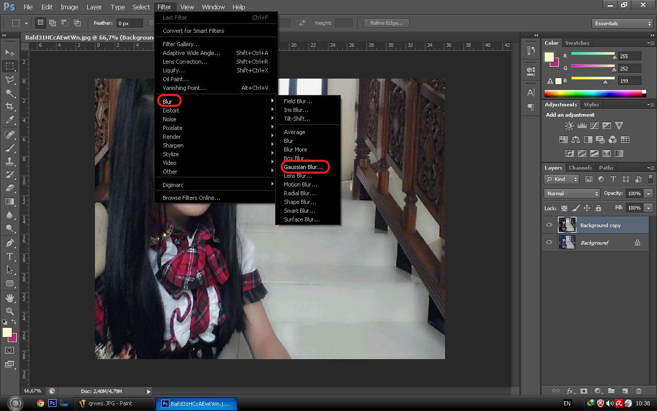 Cara Edit Foto Camera HP Jadi Camera Digital (Photoshop)