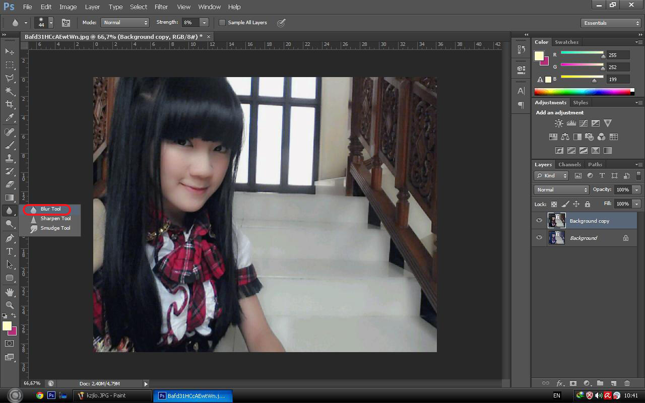 Cara Edit Foto Camera HP Jadi Camera Digital (Photoshop)