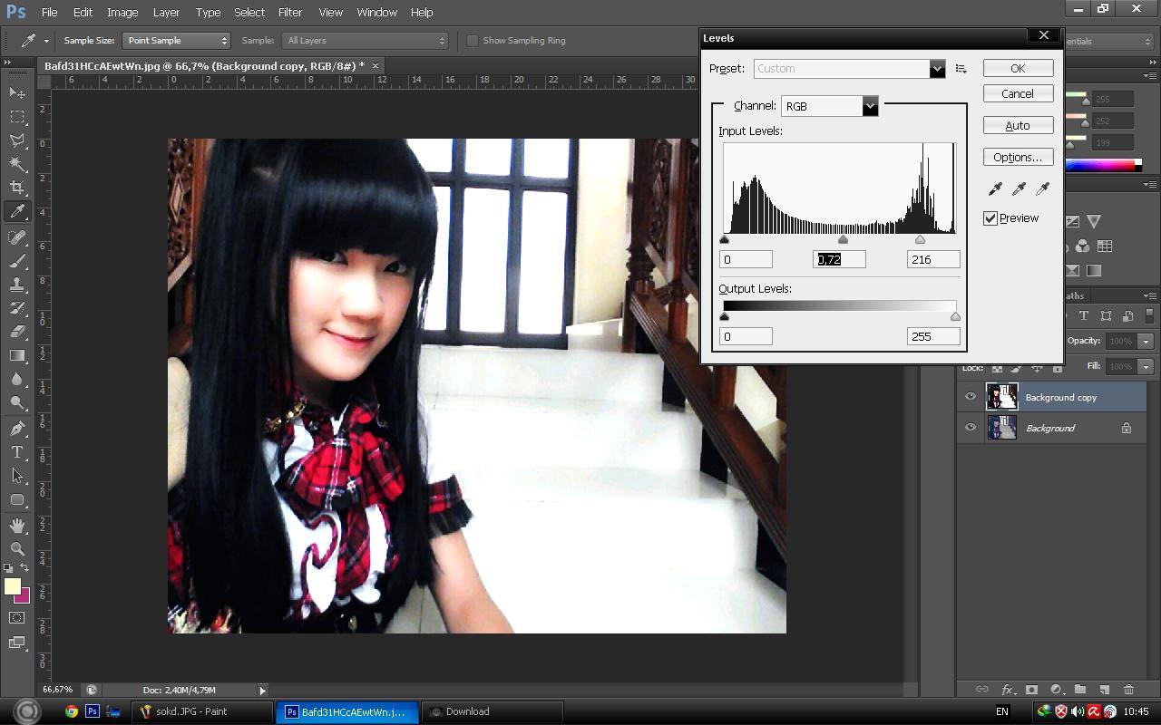 Cara Edit Foto Camera HP Jadi Camera Digital (Photoshop)