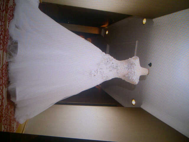 Jual wedding gown first second