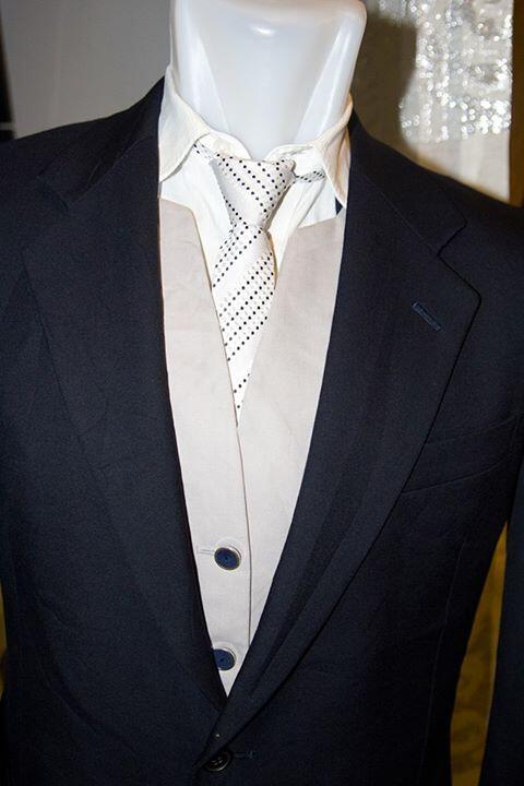 Jas Pria Formal Hitam (1 Set)