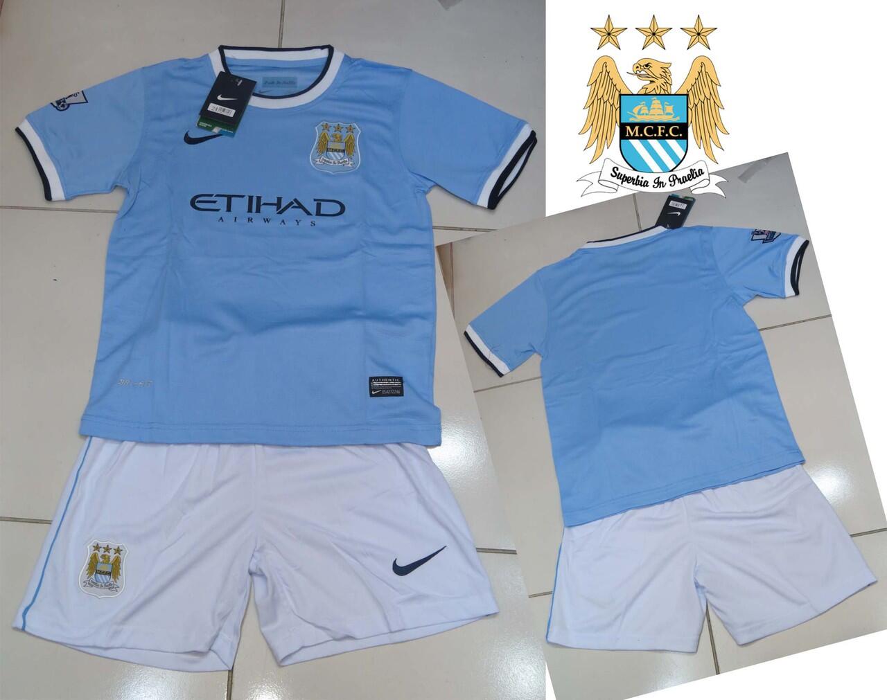 JERSEY MANCHESTER CITY HOME KIDS NEW OFFICIAL