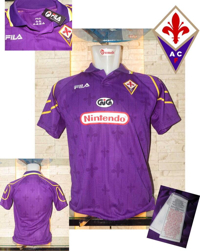 JERSEY FIORENTINA HOME 1998 RETRO