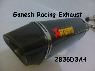 Knalpot Akrapovic Carbon Buat Ninja 250cc, CBR, Vixion, DLL