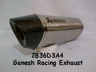 Knalpot Akrapovic Titan Buat Ninja 250cc, CBR, Vixion, DLL